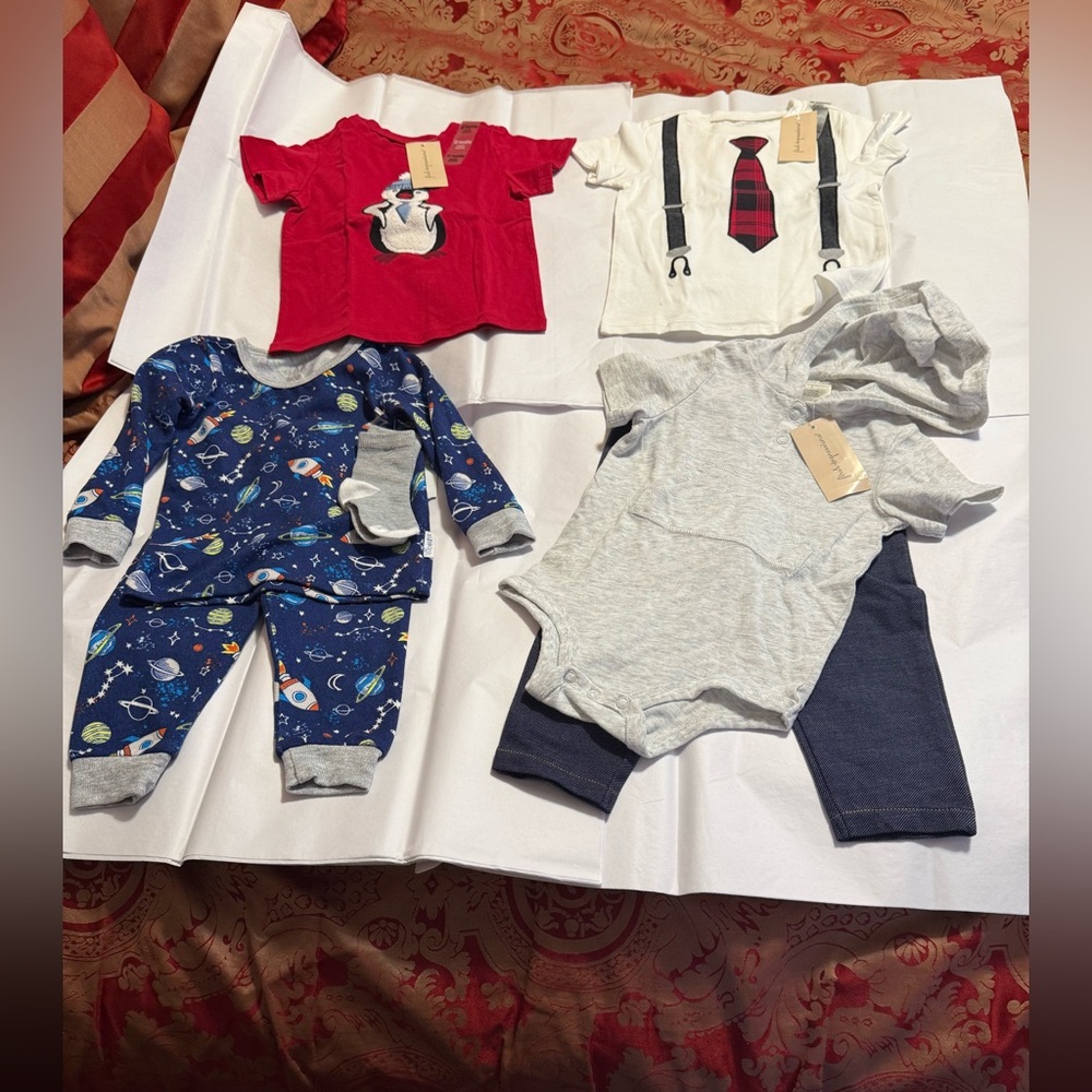 First Impressions, Max & Olivia, Carters infant boy bundle; size: 18M
